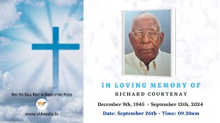 Memorial Service  Richard Courtenay  20240926 [upl. by Smukler277]