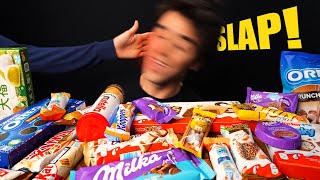 ASMR CHOCOLATE MUKBANG MILKA OREO NUTELLA KINDER TWIX KITKAT MOCHI McBang ASMR Eating [upl. by Stochmal]