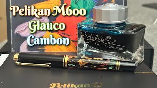 Pelikan GLAUCO CAMBON Art Collection Review  BEST M600 [upl. by Cung96]