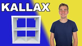 Step By Step  KALLAX Shelf Unit IKEA Tutorial [upl. by Eillas]