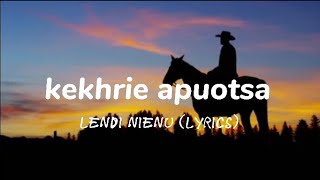 kekhrie apuotsa  dear grandpa   lendi nienu  lyrics angami song [upl. by Jahdol]