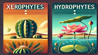 Xerophytes and hydrophytes How Plants Survive in Extreme Environments [upl. by Joses]