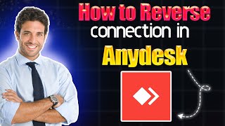 How to reverse connection in AnyDesk [upl. by Nefen]