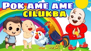 Pok Ame Ame Cilukba  Ayam Berkokok  Lagu Anak Anak [upl. by Killoran594]