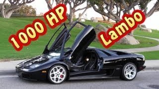 1000  HP Lamborghini Diablo from Nelson Racing Engines Variable Geometry Mirror Turbos Pt 2 [upl. by Franklin526]