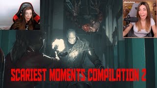 Resident Evil 2 scariest moments compilation №2 [upl. by Ailin]