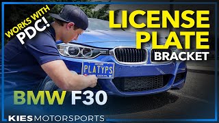 F30 Cravenspeed Platypus Tow Hook License Plate Bracket Installation With Quick Release [upl. by Josi]