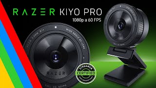 Cámara para Streaming RAZER KIYO PRO  60 FPS  HDR  3 Campos de Visión [upl. by Tindall240]