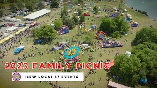 IBEW Local 47 Events 2023 Family Picnic [upl. by Aneryc]