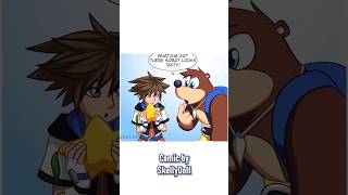 Sora meets Banjo smashbros [upl. by Eanat177]