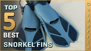 Top 5 Best Snorkel Fins Review in 2023 [upl. by Nylirret796]