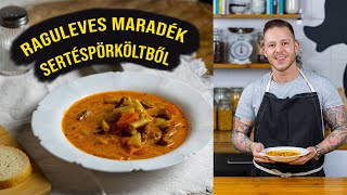 🥣 RAGULEVES 🥣 maradék sertéspörköltből👌 [upl. by Dorreg]