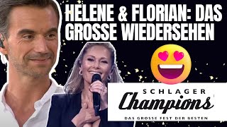 HELENE FISCHER amp FLORIAN SILBEREISEN Schlagerchampions 2024 emotionales Wiedersehen 🎉 [upl. by Colpin]