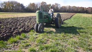 John Deere Hitting A Tough Spot Plowing [upl. by Nnyliram379]