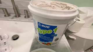 Mapei Type1 Tiling Adhesive Your Ultimate DIY Tile Guide Review [upl. by Heintz]