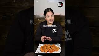 Tasting CM Chickens Spicy Garlic Chicken  CM Korean Fried Chicken of Chicago 88 Marketplace [upl. by Idnam]