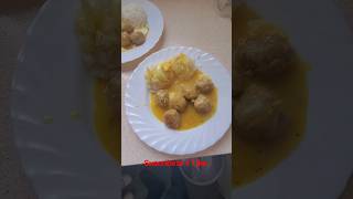 albóndigas con arroz 😋😋😋 [upl. by Ahsenet]