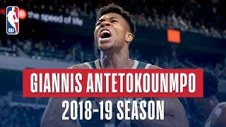 Giannis Antetokounmpos Best Plays From the 201819 NBA Regular Season [upl. by Mauceri]