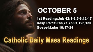 Catholic Daily Mass Readings for today I Saturday October 5 2024 [upl. by Molahs]