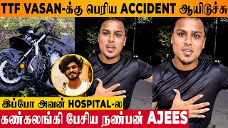 TTF Vasan😭 Shocking Bike CCTV Video  Ajees Reveals Health Condition  Maharashtra Ride Kanchipuram [upl. by Hsotnas942]