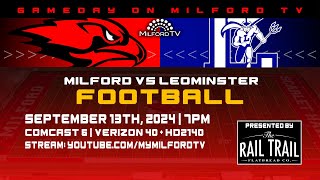 Milford Scarlet Hawks Football  September 13 2024 vs Leominster [upl. by Jotham]