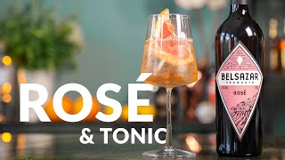 Belsazar Rosé amp Tonic  Drinkspiration [upl. by Krefetz]