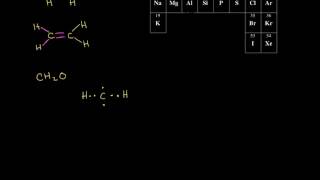 Dot structures II Multiple bonds  Structure and bonding  Organic chemistry  Khan Academy [upl. by Leibrag]