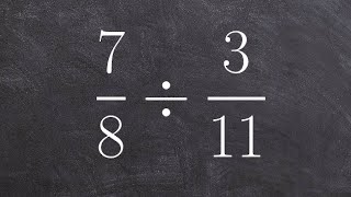 Learn how to divide two fractions with unlike denominators [upl. by Maclay545]