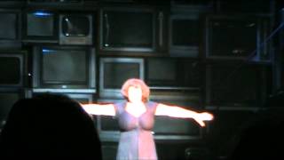 Susan Boyle surprise appearance being announced I Dreamed A Dream Musical Edinburgh [upl. by Archy]