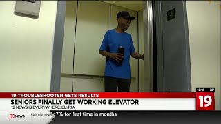 Troubleshooters Get Results Elyria seniors regain elevator [upl. by Erasmo666]