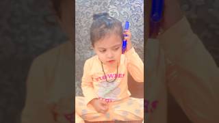 Aaj kal ke bacche 🤣 cute toddlers cutestbabyintheworld [upl. by Drusi299]