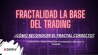 ¿COMO RECONOCER EL FRACTAL CORRECTO CON ESTA CLASE MEJORARAS TU TRADING [upl. by Booth]