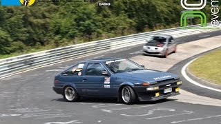 AE86 Nürburgring or Bust Nordschleife 821 BTG 853 FULL LAP [upl. by Perla]