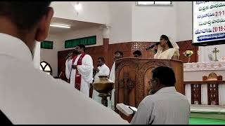 athyunnatha simhasanamupai song Standrews church kothagudem [upl. by Nilam]