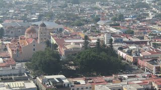 Hermosa vista del centro de Atlixco Puebla desde el Cerro de San Miguel ¿Ya lo visitaste [upl. by Tully]