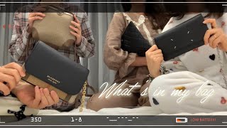 20대 공립유치원amp중등교사의 왓츠인마이백  Whats in my bag  여행 중 동기들의 가방털기  메종마르지엘라woc 유니크모먼트 프라하백 버버리woc 샤넬 클러치 [upl. by Enybor]