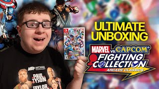 ULTIMATE MARVEL vs CAPCOM Fighting Collection Unboxing  Nintendo Switch [upl. by Ytram]