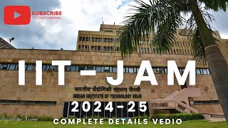 IIT JAM 2025 Latest Update  IT JAM Exam Date amp Schedule  IIT JAM iitjam iit exam educational [upl. by Victory]