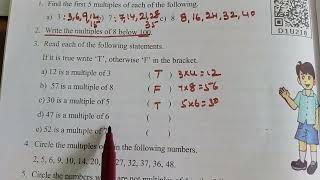 MULTIPLICATION ❌ EXERCISE 52CHAPTER 5 4 TH CLASS MATHS MAGICAP [upl. by Nospmoht]