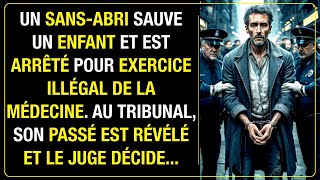 UN SANSABRI SAUVE UN ENFANT EST ARRÊTÉ ET SON PASSÉ RÉVÉLÉ AU TRIBUNAL LE JUGE DÉCIDE [upl. by Papert]