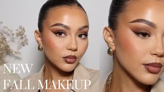 Brown Fall Makeup Look  Simple et rapide 🍂 [upl. by Anne-Marie]