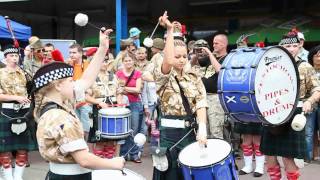 Scotland the brave  Częstochowa Pipes amp Drums [upl. by Assilak800]