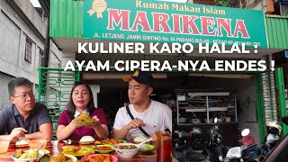 Ayam CIPERA di rumah makan Marikena ini ENDES BANGET  Kuliner Karo Halal [upl. by Eitak168]