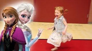 Adley Dances to Frozen Song [upl. by Aslam]