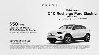 Volvo C40 Recharge Pure Electric 11172024 4559995 [upl. by Abih705]