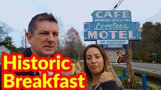 Motorhome RV Living  Loveless Cafe Natchez Trace Parkway [upl. by Otxilac]