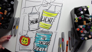 Flipchart gestalten Ideensammlung Themenspeicher Laterne [upl. by Dayna208]