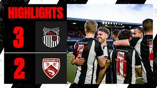 HIGHLIGHTS  Grimsby Town 32 Morecambe  Sky Bet League 2  Saturday 11th November 2023 [upl. by Teodoor]