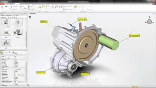 SolidWorks Composer Getting Started The Ribbon Interface [upl. by Sylvia]