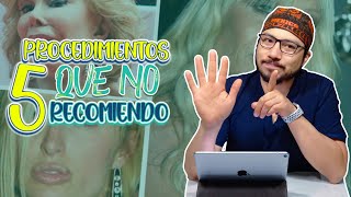 5 Procedimientos que No recomiendo en Cirugía Plástica  Dr Andrés Callejas [upl. by Kyrstin800]